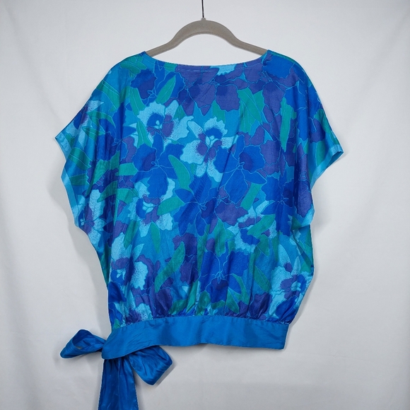 Vintage Shinawatra Thai Silk Top - Picture 3 of 8